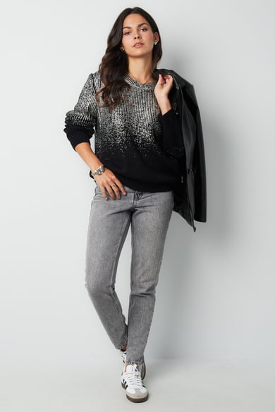 Glitz and Glow Pullover - Schwarz &amp;  h5 Bild5
